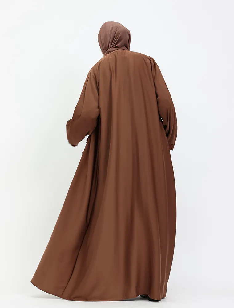 Mocha 2 Piece Amara Abaya
